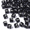 Opaque Acrylic Beads X-SACR-N002-01F-1