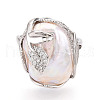 Natural Baroque Pearl Ring PEAR-N020-06Z-2