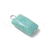 Crackle Opaque Acrylic Beads PALLOY-JF03800-01-4