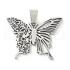 Non-Tarnish 201 Stainless Steel Pendants STAS-A090-03P-1