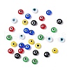 Handmade Evil Eye Lampwork Beads LAMP-F019-02-1