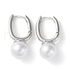 Rack Plating Brass Hoop Earrings EJEW-K249-10P-1
