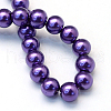 Baking Painted Glass Pearl Bead Strands HY-Q003-3mm-76-4