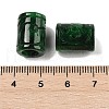 Natural Myanmar Jade/Burmese Jade Carved European Beads G-E418-28-01-3