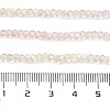 Transparent Painted Glass Beads Strands X1-DGLA-A034-T2mm-A25-3