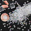 SOFPLATE 4 Sets Acrylic Rhinestone Pointed Back Cabochons GACR-SP0001-02B-6