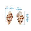 Spiral Shell Pendants SSHEL-TA0001-02-11