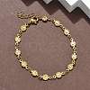 304 Stainless Steel Link Bracelets BJEW-Z132-02G-2