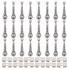 CHGCRAFT DIY Bolo Tie Making Finding Kit FIND-CA0008-99-1