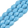 Opaque Solid Color Beads Strands EGLA-N013-P6mm-D10-1