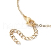 Brass Cable Chain Bracelets BJEW-JB11598-02-4