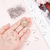 SUNNYCLUE 100Pcs 304 Stainless Steel French Earring Hooks STAS-SC0004-64-3