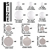  DIY Blank Dome 304 Stainless Steel Pendant Making Kits DIY-TA0011-82-4