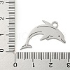 Non-Tarnish 304 Stainless Steel Pendants STAS-B056-10P-02-3