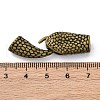 Brass Interlocking Clasps KK-D360-06AB-3