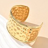 304 Stainless Steel Cuff Bangles for Women AJEW-P127-23G-3