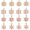 SUNNYCLUE 16Pcs 4 Style Brass Micro Pave Cubic Zirconia  Charm FIND-SC0004-62-1