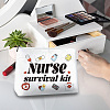 Nurse Printed PU Leather Makeup Bags AJEW-WH20027-002-6
