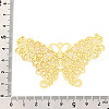 Brass Filigree Big Pendants KKC-T003-08G-3