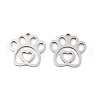 Non-Tarnish 201 Stainless Steel Pendants STAS-A090-27P-1