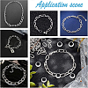 Unicraftale 200Pcs 304 Stainless Steel Charms STAS-UN0052-70-6
