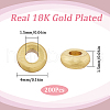 SUNNYCLUE 200Pcs Brass Spacer Beads KK-SC0004-05-2