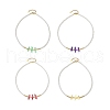 4Pcs 4 Styles ABS Plastic Imitation Pearl Beaded Necklaces NJEW-JN04859-1