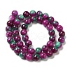 Natural Dyed White Jade Beads Strands G-M402-C03-19-4
