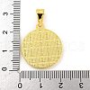 Brass Pendants KK-P263-14G-02-3