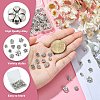 100Pcs 10 Styles Tibetan Style Alloy Beads TIBEB-CJ0001-20-4