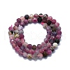 Natural Plum Blossom Tourmaline Beads Strands G-G927-22A-2