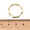 Adjustable Brass Micro Pave Clear Cubic Zirconia Finger Rings for Women RJEW-H247-11G-5