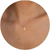 Brass Pendant Initial Necklaces for Women FS-WG1D7F7-25-1
