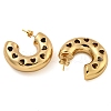 PVD Vacuum Plating 202 Stainless Steel Hoop Earring EJEW-H003-21G-03-2