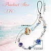 Resin & Acrylic Mobile Straps HJEW-WH20012-06-2