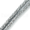 Electroplated Synthetic Non-Magnetic Hematite Beads Strands G-H020-M01-12-1