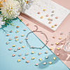 Unicraftale 60Pcs 3 Colors Rack Plating Brass Beads KK-UN0003-44-2