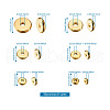 Brass Spacer Beads KK-CW0001-02G-7