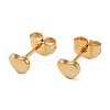 Brass Earrings EJEW-O003-01G-G-1