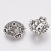 Tibetan Style Alloy Bead Caps TIBE-T011-189AS-LF-2