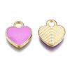 Alloy Enamel Charms ENAM-S121-041G-2