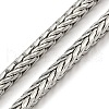 304 Stainless Steel Chain Necklaces NJEW-P295-04P-2