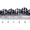 Handmade Blue and White Porcelain Beads Strands PORC-I027-01E-4