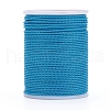 Round Waxed Polyester Cord X-YC-G006-01-1.0mm-14-1