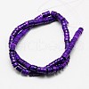 Synthetic Turquoise Beads Strands TURQ-G110-4x2mm-03-2