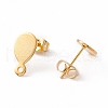 201 Stainless Steel Stud Earring Findings EJEW-A071-18G-2
