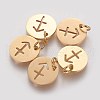 Ion Plating(IP) 304 Stainless Steel Pendants A-STAS-Q201-T445-9G-1