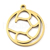 304 Stainless Steel Pendants STAS-Z043-01H-1