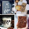 Self-Adhesive Silk Screen Printing Stencil DIY-WH0338-005-5