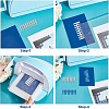 2Pcs 2 Styles Carbon Steel Cutting Dies Stencils DIY-WH0309-534-3